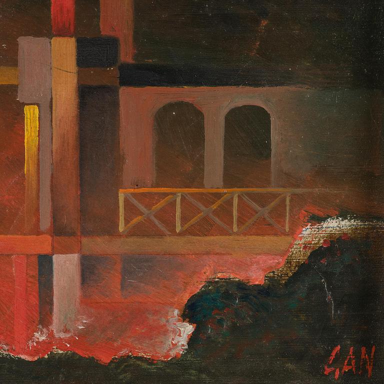 Gösta Adrian-Nilsson, "Byggt på Hälleberget".