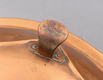 TUNNA, koppar, Joh. E. Pettersson, Norrköping, 1900-talets första hälft.