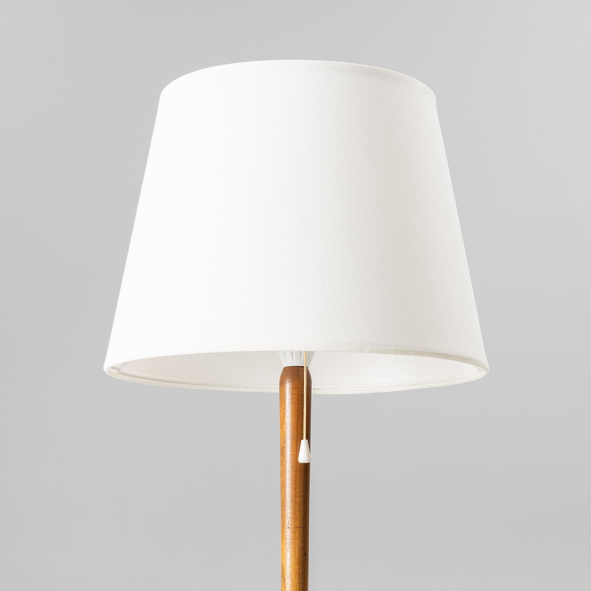 Scandinavian Modern, golvlampa, teak, 1950-tal.