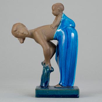 FIGURIN, stengods, Johannes Hedegaard, Royal Copenhagen.