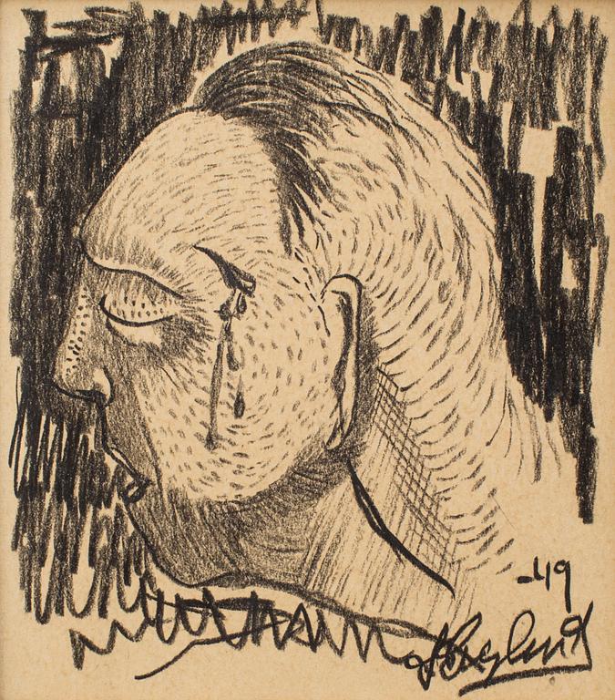 LARS ENGLUND, Pencil, 2, signed andc dated -49.