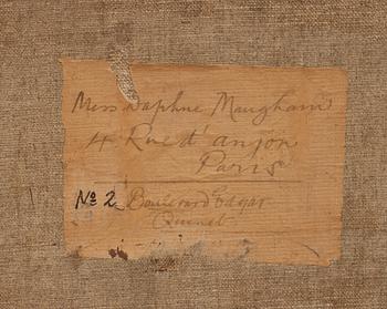 DAFNE MAUGHAN, olja på duk. Signerad.