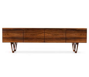 89. An Ib Kofod Larsen palisander sideboard, Seffle, Sweden 1960's.