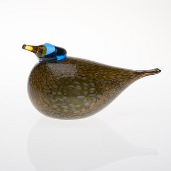 LASILINTU, "Keräkurmitsa". Signeerattu O. Toikka, Nuutajärvi. 1990-luvun loppu.