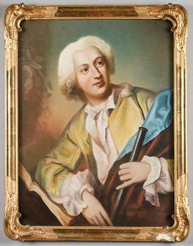 OIDENTIFIERAD KONSTNÄR, pastell, signerad Emil Friberg och daterad 1902.