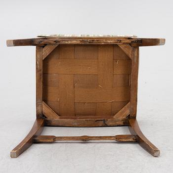 Stools, a pair, Empire, first half of the 19th century.