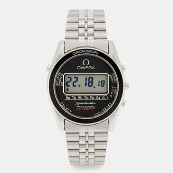 1035. Omega, Speedmaster, Digital LCD, chronograph, ca 1979.