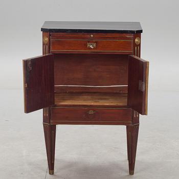POTTSKÅP, sengustavianskt. Sekelskiftet 1700/1800.