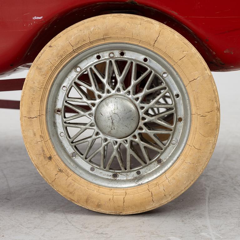 A pedal car, Giordani, Italy, 1950's.
