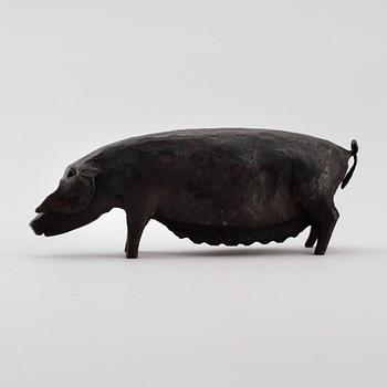 LARS LARSSON, skulptur, smide, signerad.