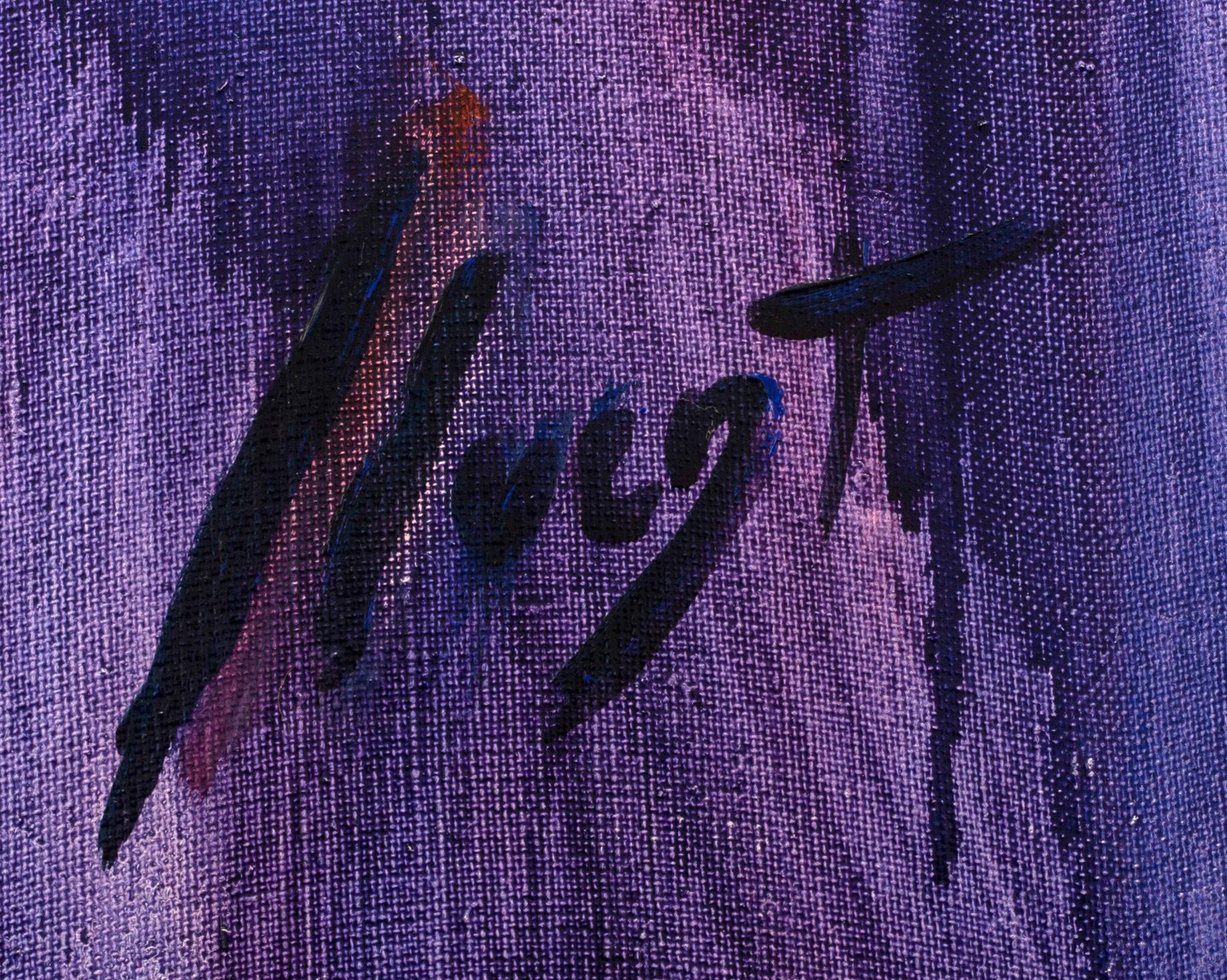 Armand Lluent, a signed diptych oil on canvas.