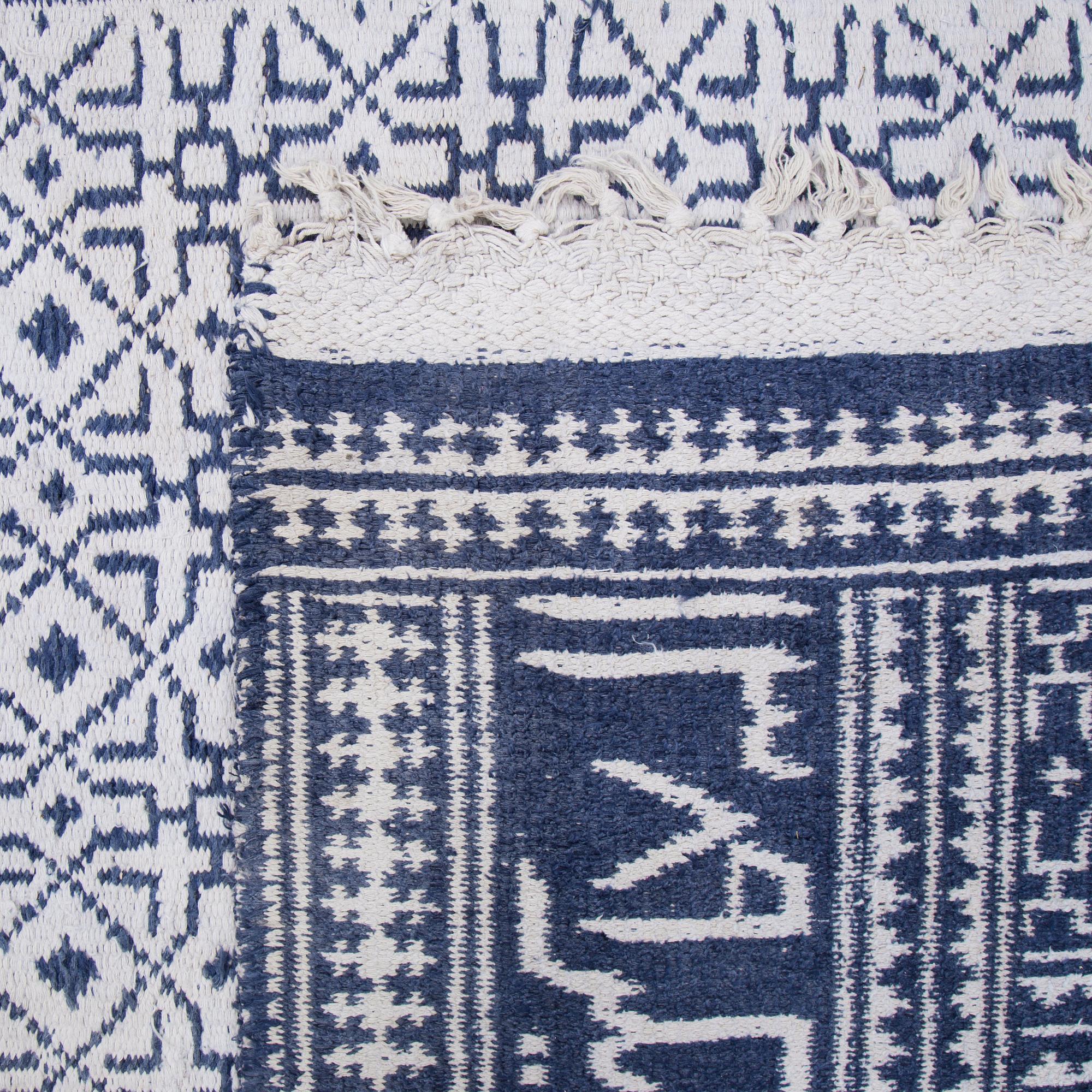 MATTA, ZILO. Slätvävd. Bomull. 426 x 177,5 cm. Teheran, daterad 1969.