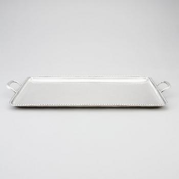 K. Andersson, bricka, silver, Stockholm 1923.