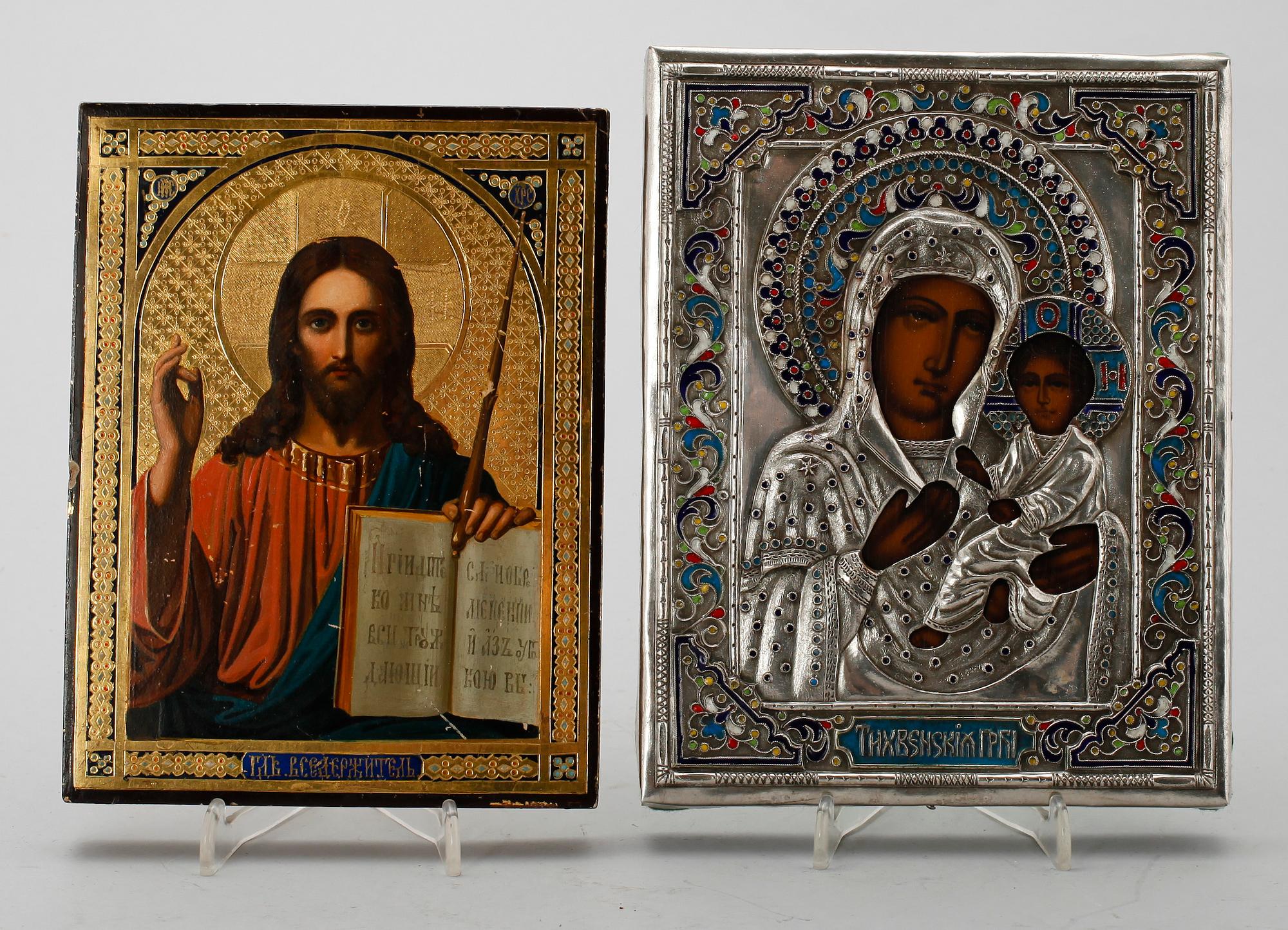 IKONER, 2 st, 1900-tal.