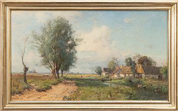 Gustaf Rydberg, Skåne landscape.