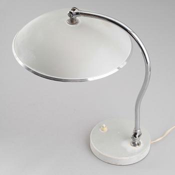 BORDSLAMPA, 1900-talets andra hälft.
