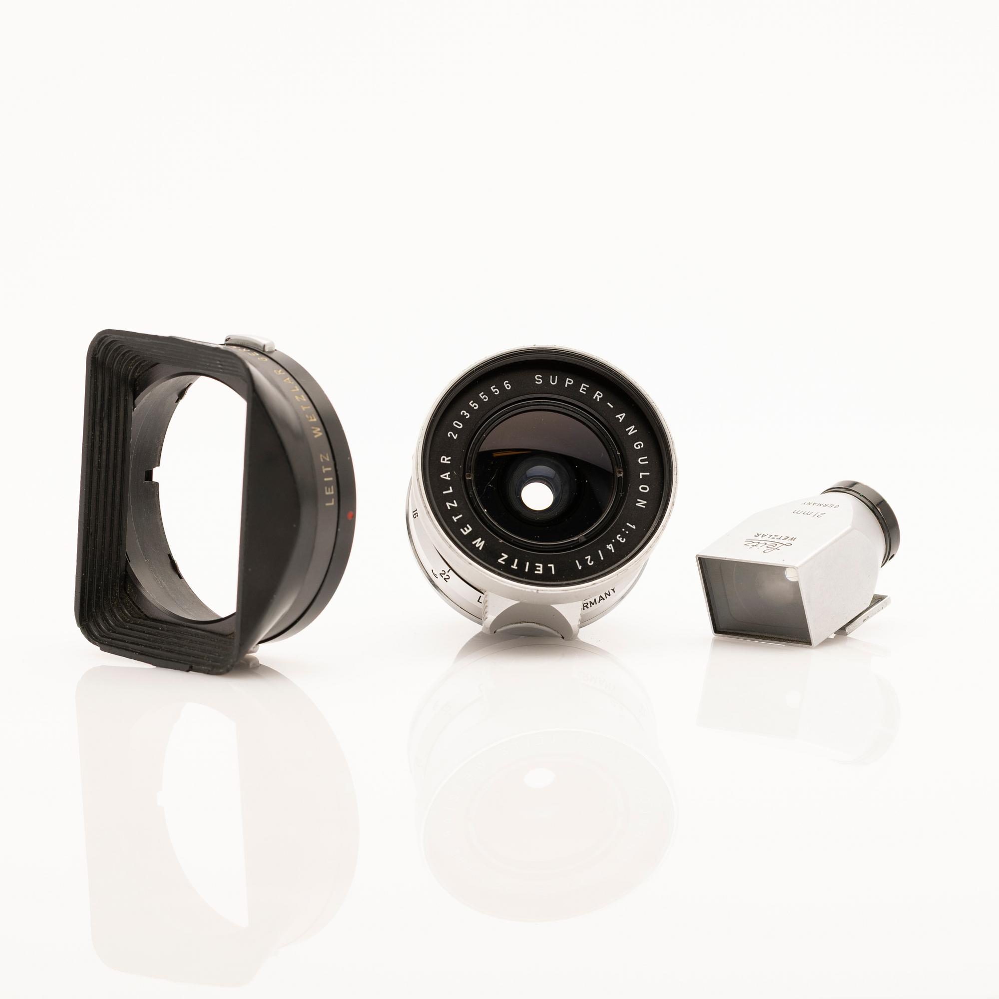 LEITZ WETZLAR SUPER-ANGULON 1:3.4/21.