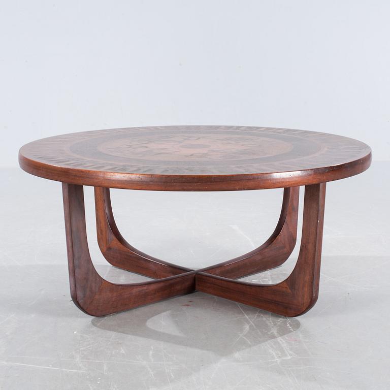 SOFFBORD, kopparskiva. 1900-talets andra hälft.