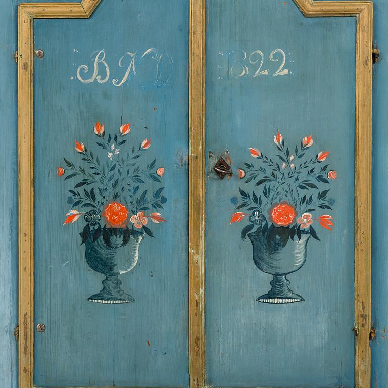 A Cabinet from Jämtland, marked BND 1822.
