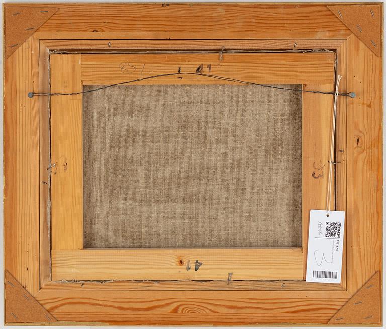 Edvin Ollers, akvarell på papper/duk signerad.