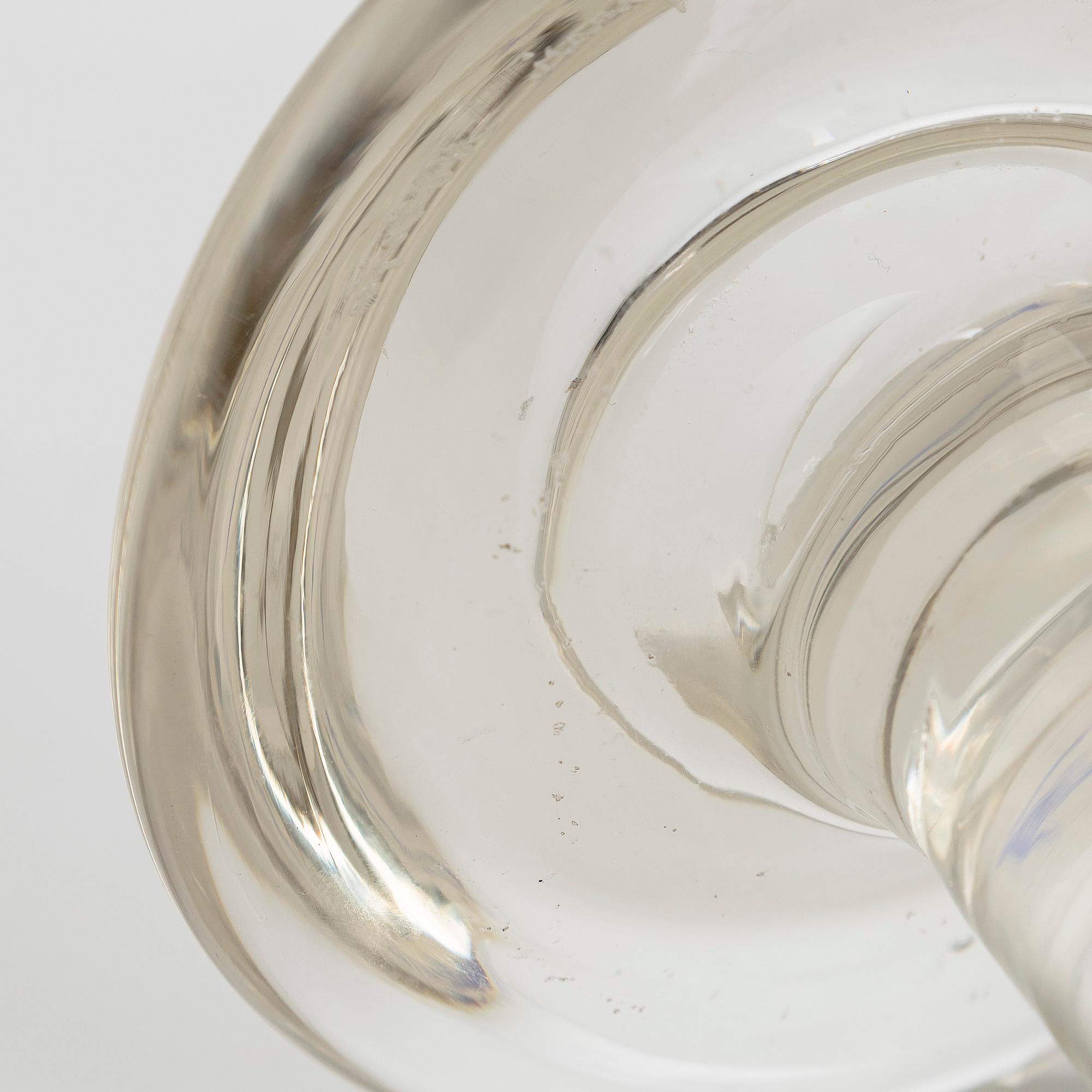 Oiva Toikka, glasskulptur, signerad Oiva Toikka Nuutajärvi Notsjö.