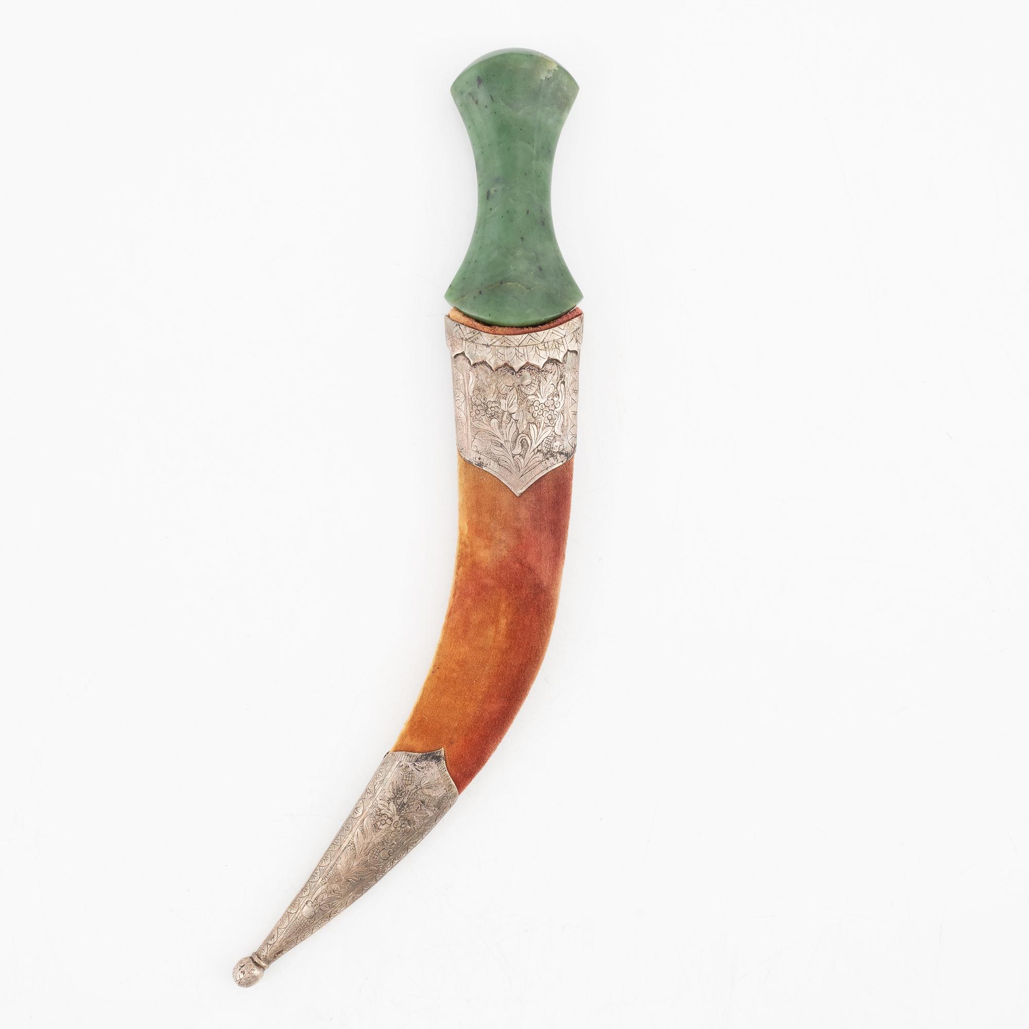 Khanjar, dagger, indopersian for the ottoman market, turn of the Century 1900.