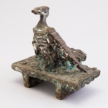KARI JUVA, a bronze sculpture, signed and dated -88.