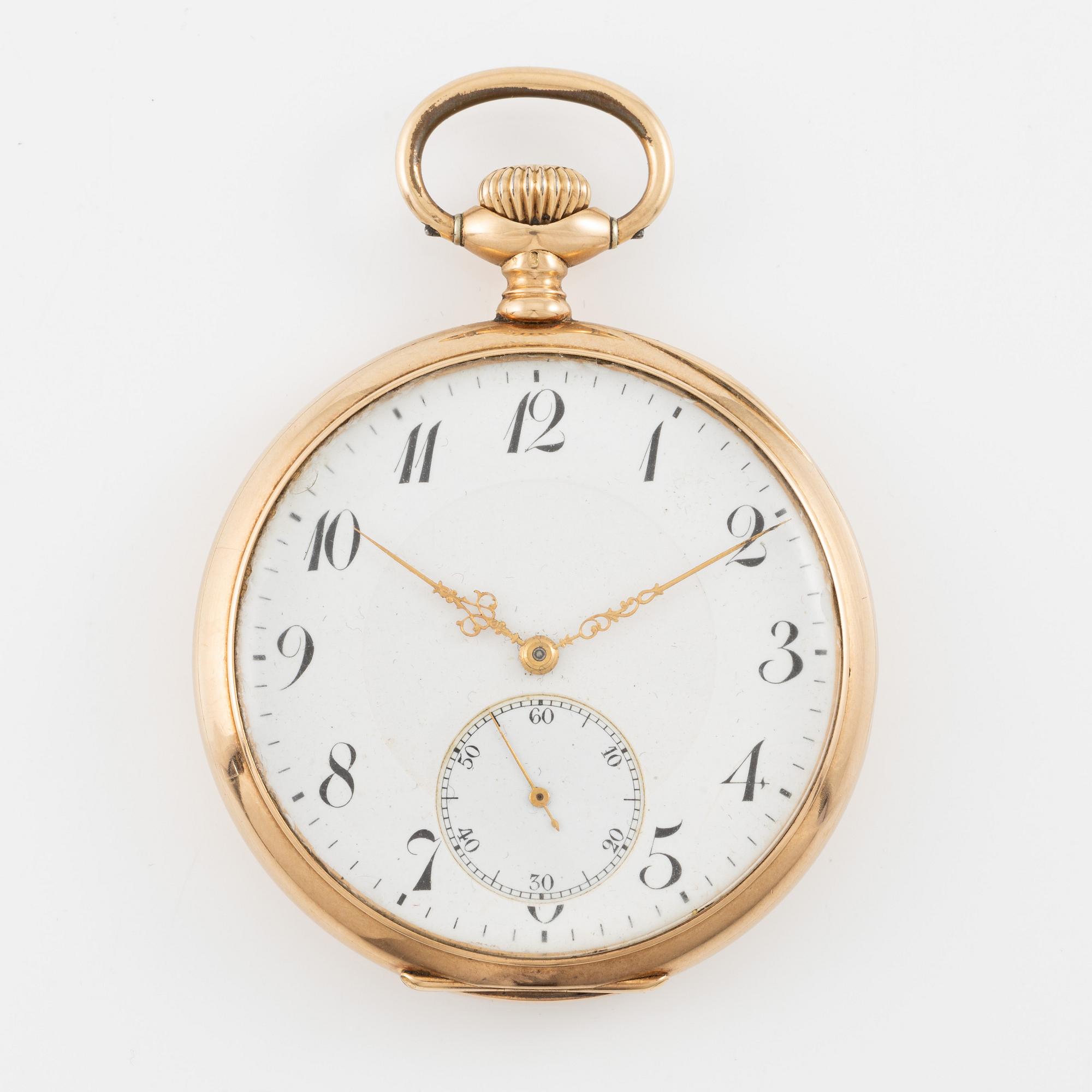 Pocket watch, 51 mm.