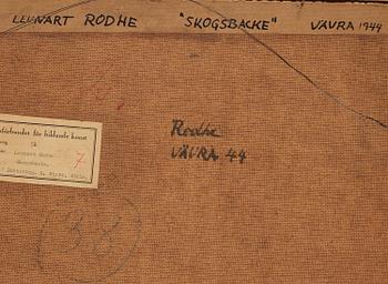 Lennart Rodhe, "Skogsbacke".