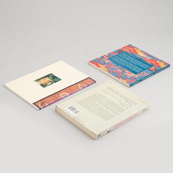 Böcker, 11 volymer, rörande Japansk konst och konsthantverk.