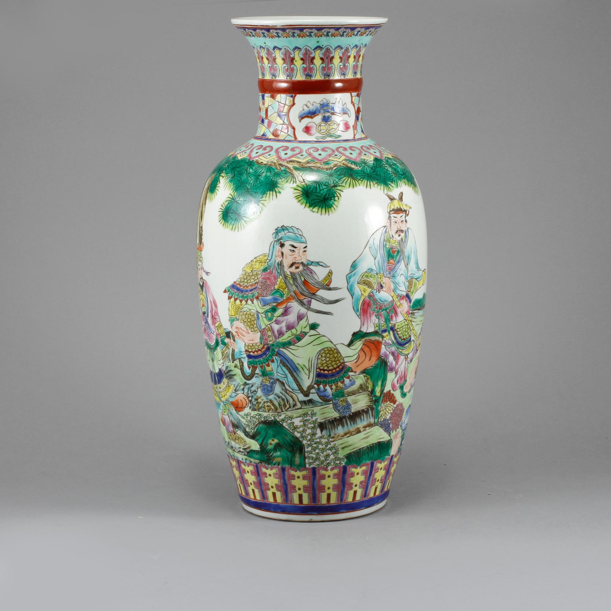 GOLVVAS, porslin, Kina, 1900-tal.