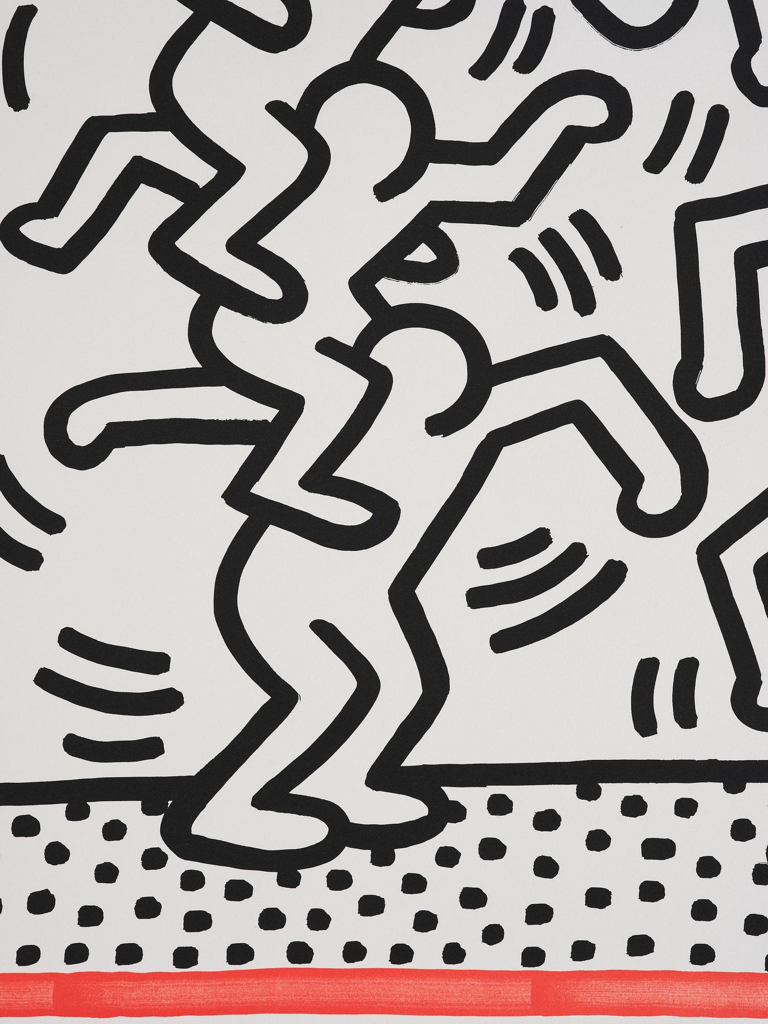 Keith Haring, Utan titel, ur "Three Lithographs".
