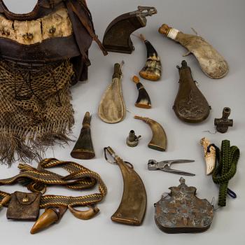 KRUTHORN OCH JAKTVÄSKA MM., 1800-talets andra hälft samt 1900-talets första hälft.