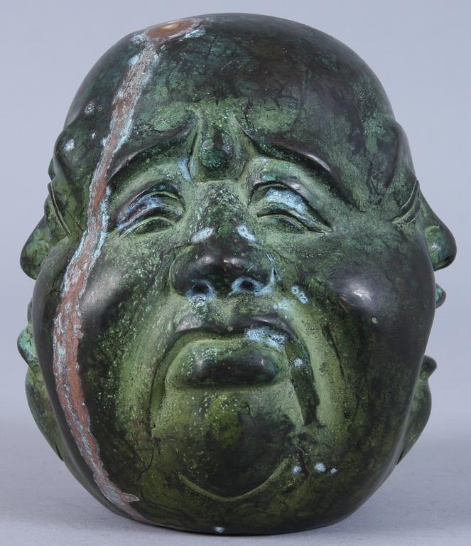 SKULPTUR, brons, Kina, 1900-tal.