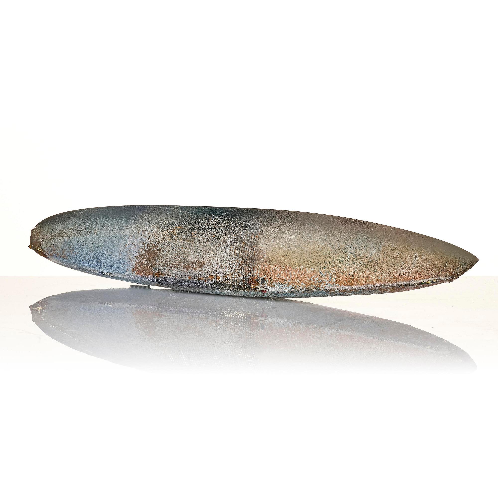Bertil Vallien, a unique sand cast glass sculpture, Kosta Boda, Sweden.