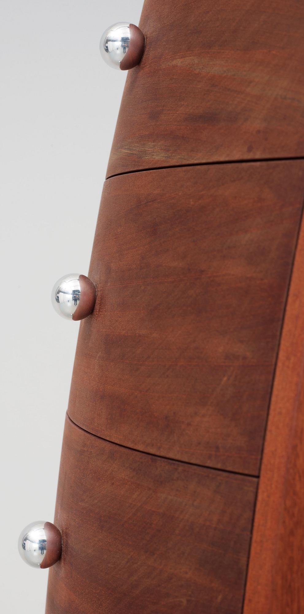 A Jonas Lindvall mahogany bureau, for David Design.