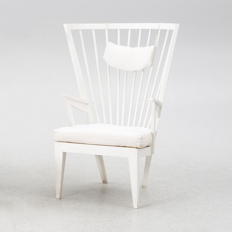 Nirvan Richter, fåtölj, "Länstol", Norrgavel.