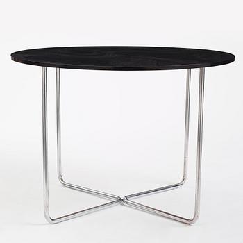 Marcel Breuer, a table, model "B27", Thonet, 1930s.