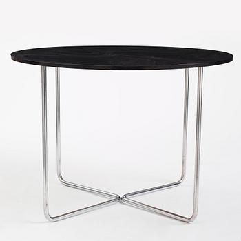 Marcel Breuer, a table, model "B27", Thonet, 1930s.