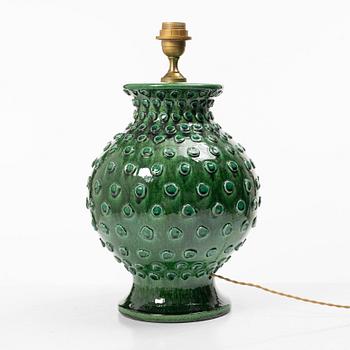 A table lamp, Ceramica ND Dolfi, Italy, contemporary production.