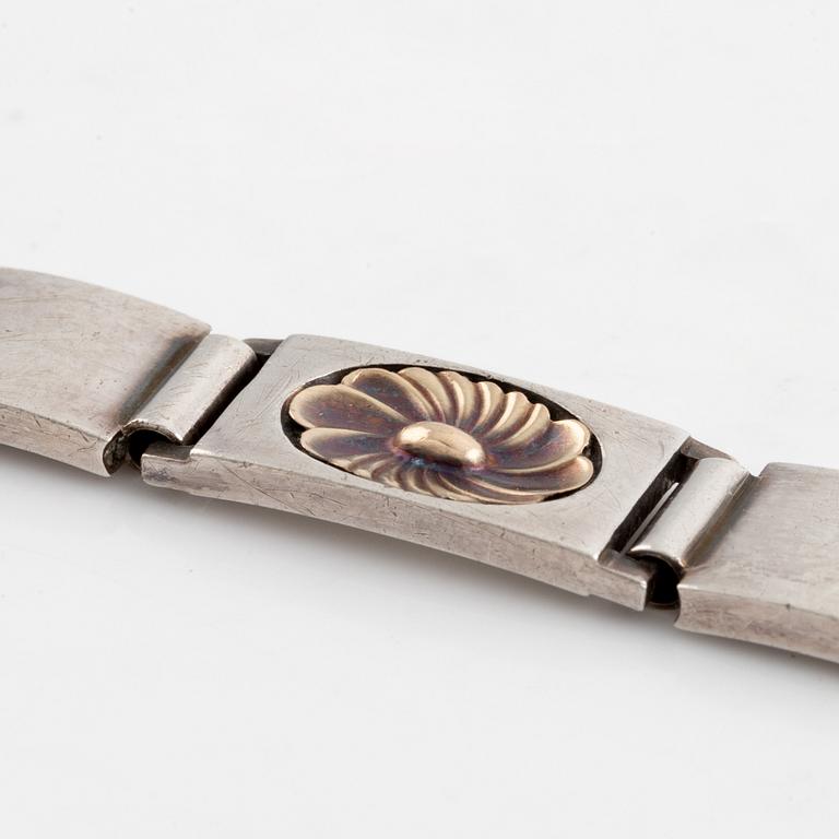 Georg Jensen, silver bracelet, Denmark.