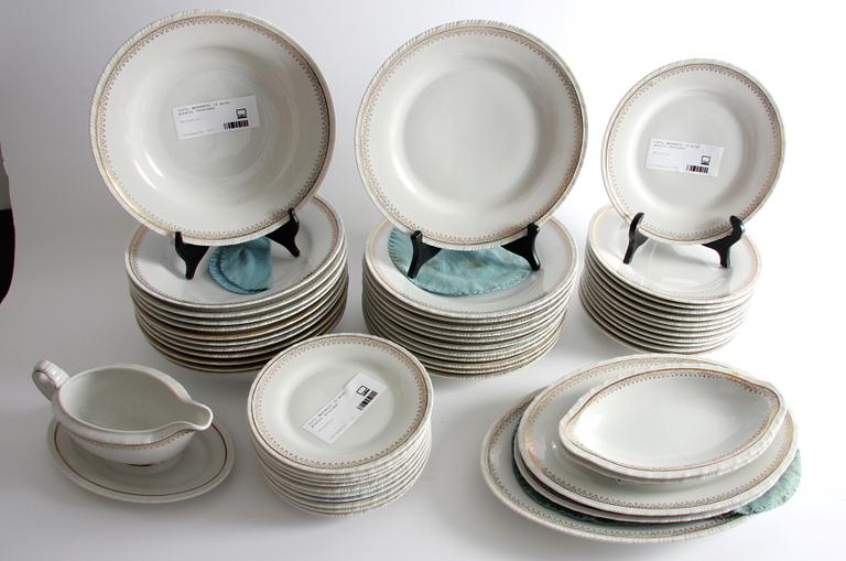 MATSERVIS, 54 delar, porslin, Rörstrand.