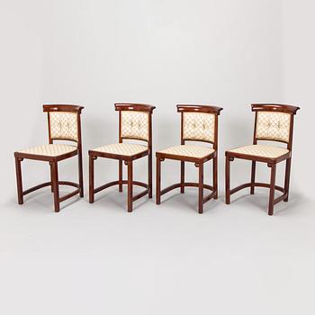 Josef Hoffmann, Kalusto, 8 osaa, Jacob & Josef Kohn, Wien, Itävalta. Noin 1910.