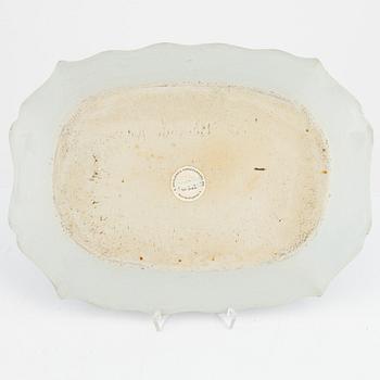 Stekfat, kompaniporslin, Kina, Qingdynastin, Qianlong (1736-95).