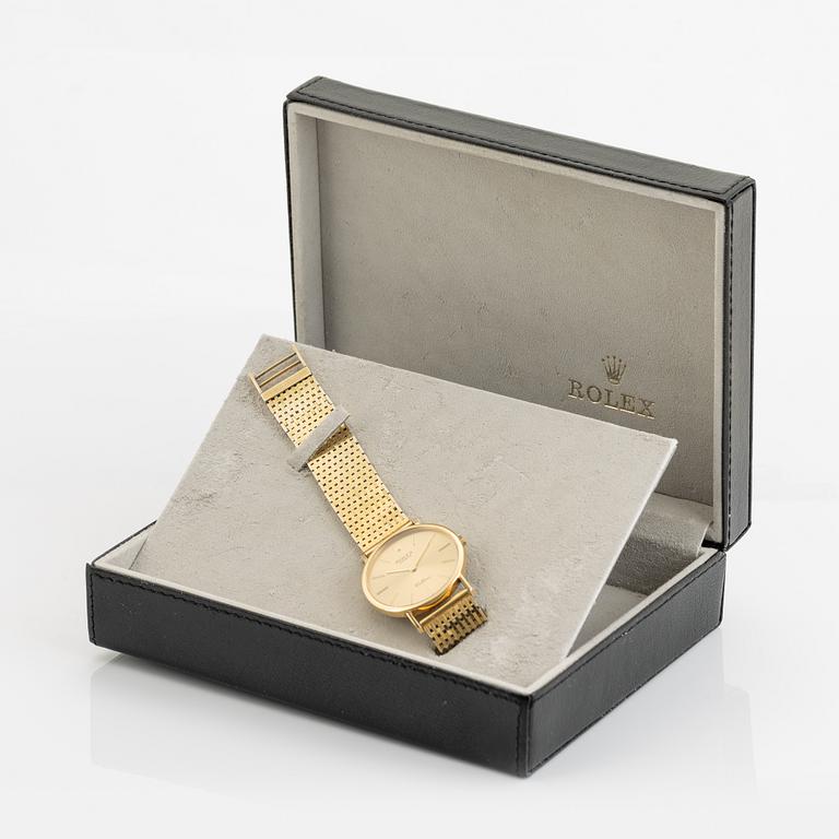 Rolex, Genève, Cellini, wristwatch, 32 mm.