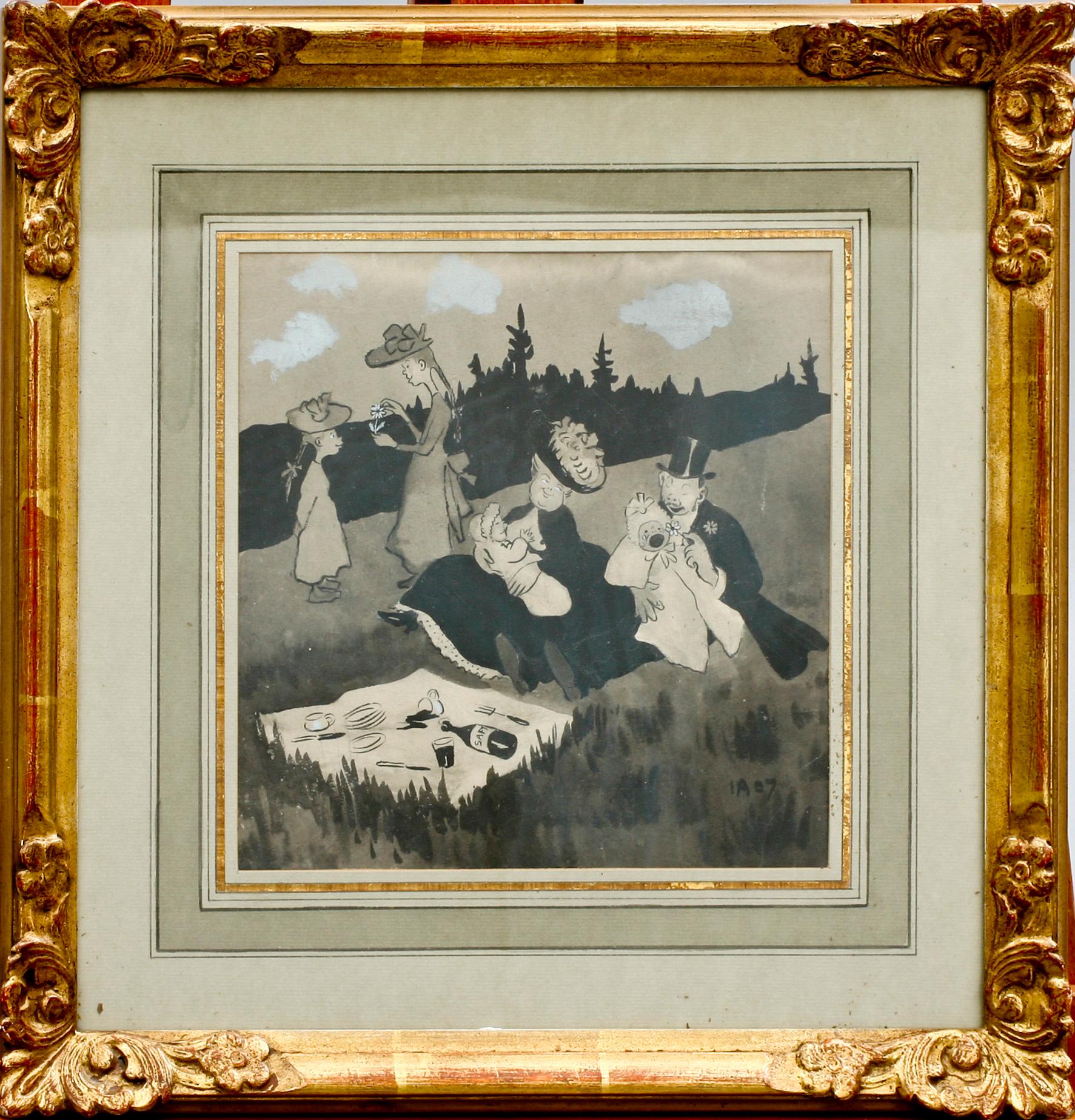 Ivar Arosenius, "I naturens sköte".