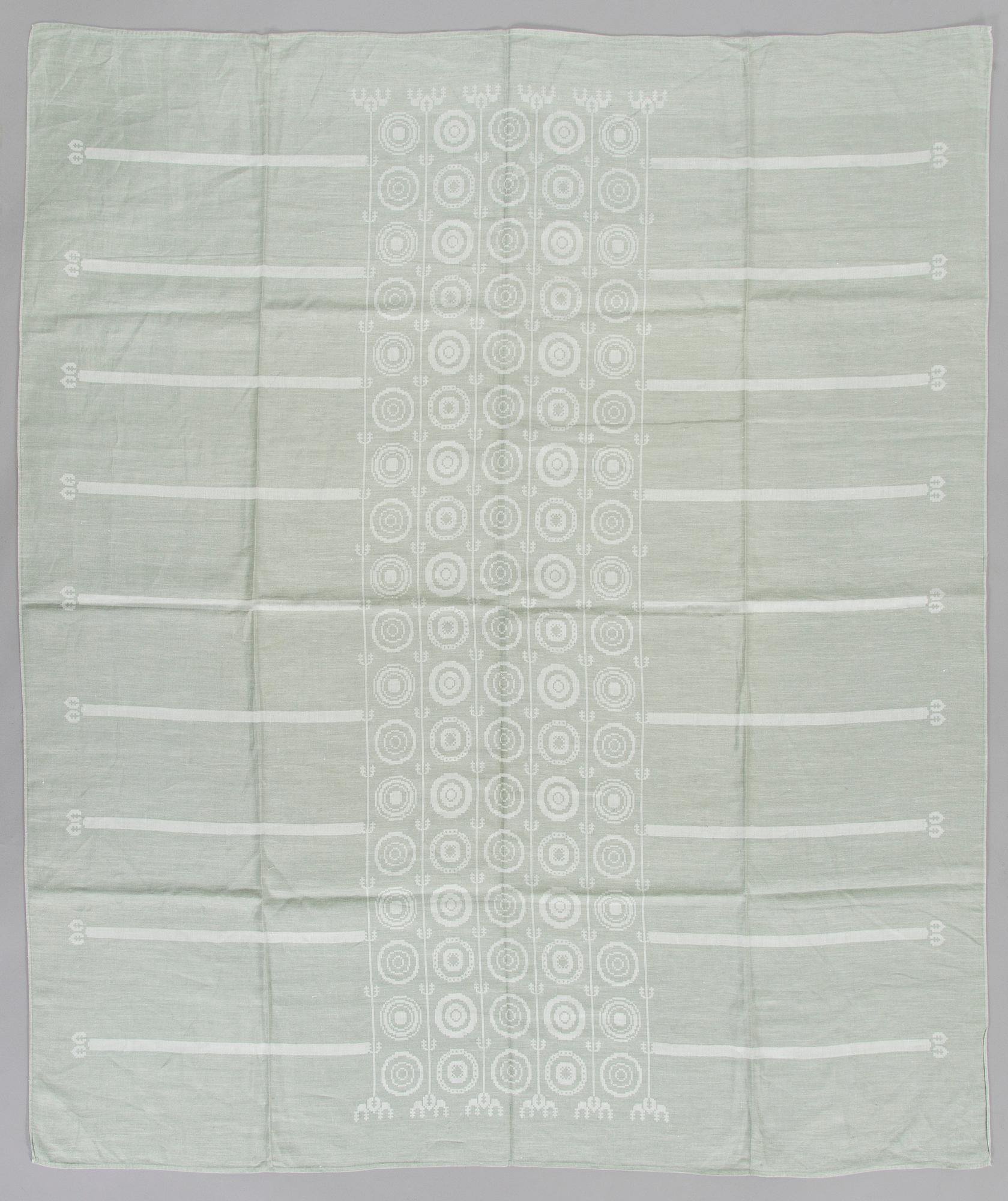 Dora Jung, A set of tablecloths and napkins, Tampella Oy and Klässbols Linneväveri Ab, second half of 20th century.