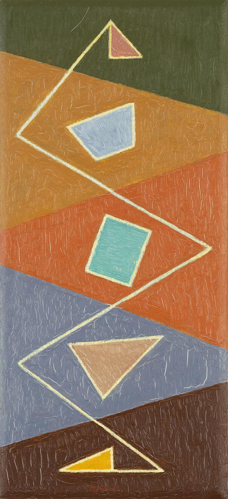 Martin Säflund, oil on panel, signed.