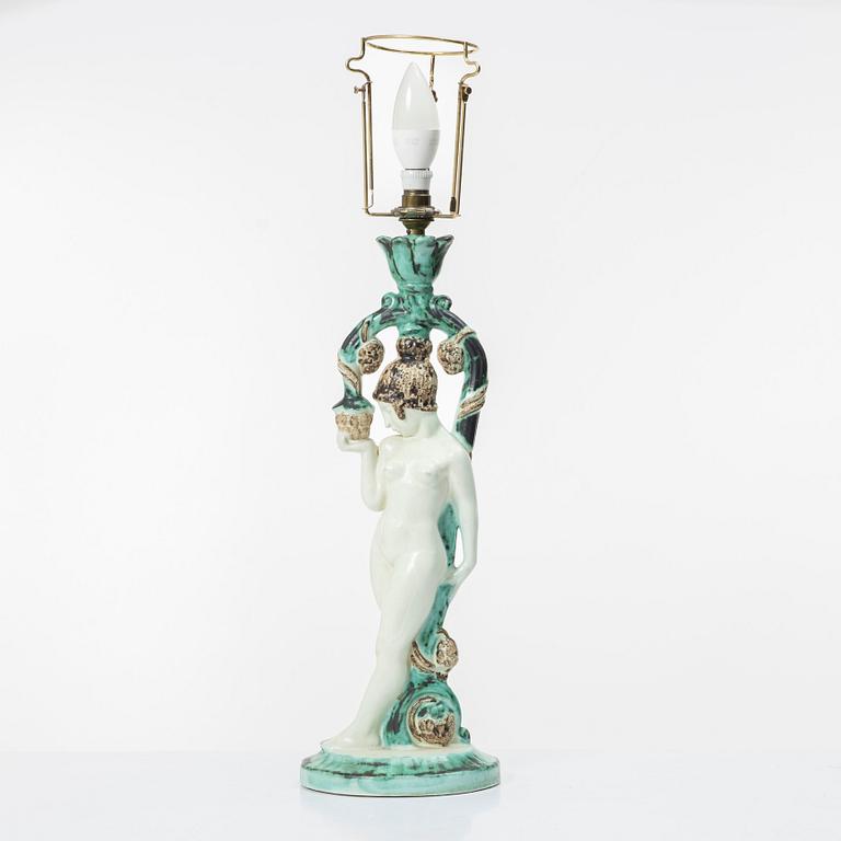 Table lamp, S:t Eriks Ceramic Factory, Uppsala, 1933-35.