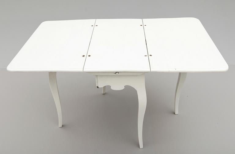 KLAFFBORD, rokokostil, 1800-tal.